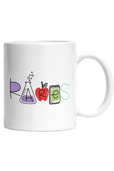 INOVATIX Cana alba personalizata, Numele Rares, si Mesaj Amuzant, Curios, Soc...