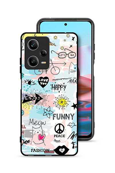 Tolwak غطاء حماية لهاتف شاومي ريدمي نوت 12 برو - أحبك - علامات