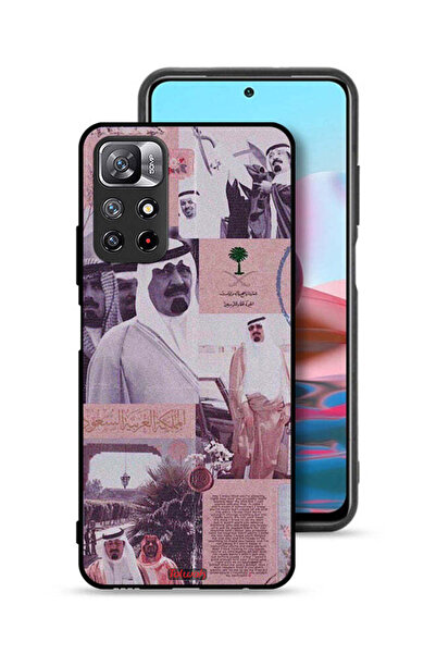 Tolwak غطاء حماية لهاتف شاومي ريدمي نوت 11S، ملصق الملك عبد الله العتيق