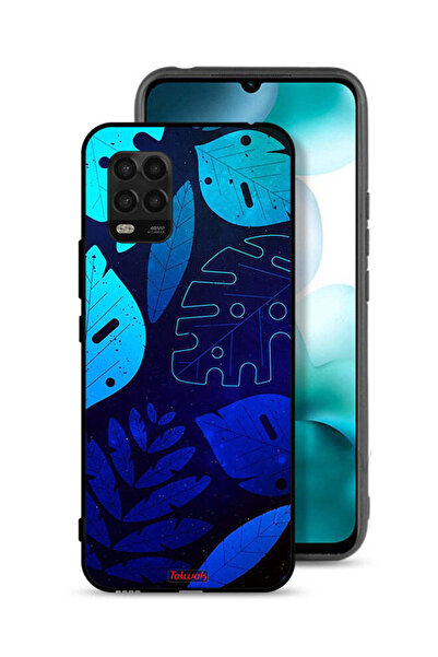 Tolwak غطاء حماية لهاتف Xiaomi Mi 10 Lite 5G بنقشة أوراق الشجر