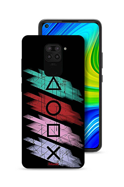 Tolwak غطاء حماية لهاتف شاومي ريدمي نوت 9 برسومات أيقونات لعبة الحبار