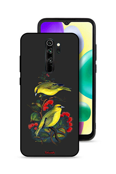 Tolwak Xiaomi Redmi Note 8 Pro Protective Case Cover Birds