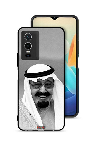 Tolwak غطاء حماية لهاتف فيفو Y76 5G صورة الملك عبد الله مبتسمًا
