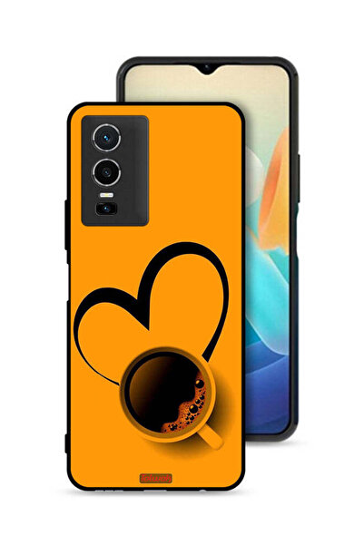 Tolwak غطاء حماية لهاتف Vivo Y76 5G بفنجان قهوة
