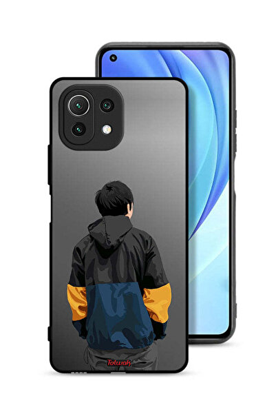 Tolwak غطاء حماية لهاتف شاومي مي 11 لايت بتصميم صورة صبي