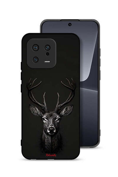 Tolwak غطاء حماية لهاتف شاومي 13 بتصميم غزال رقمي