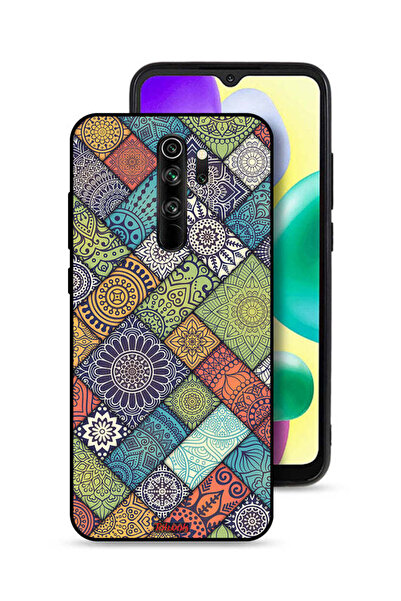 Tolwak غطاء حماية لهاتف شاومي ريدمي نوت 8 برو بنمط ماندالا