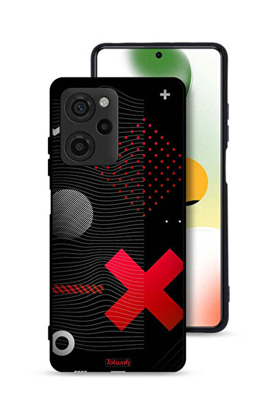 Tolwak غطاء حماية لهاتف شاومي بوكو X5 برو بعلامة الصليب