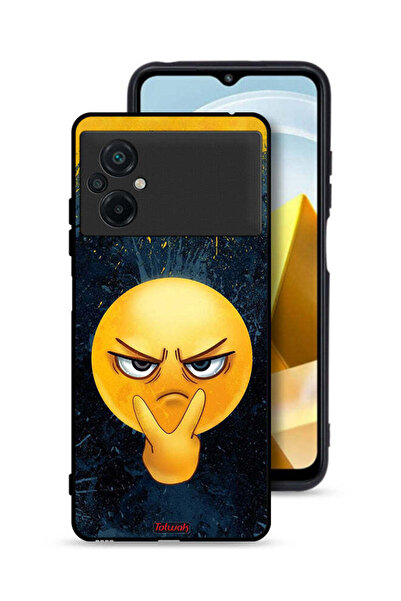 Tolwak Xiaomi Poco M5 4G Protective Case Cover Look At Me