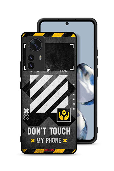 Tolwak Xiaomi 12S Pro Protective Case Cover Do Not Touch My Phone