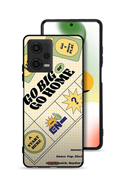 Tolwak Xiaomi Poco X5 Protective Case Cover Go Big Or Go Home