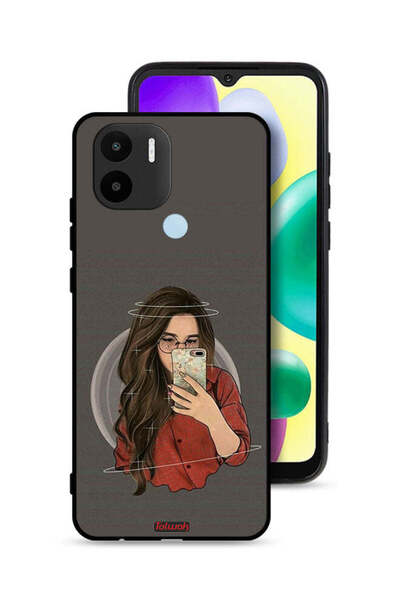 Tolwak غطاء حماية لهاتف Xiaomi Redmi A1 Plus لالتقاط صور سيلفي