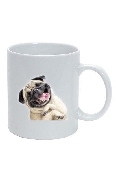 INOVATIX Εξατομικευμένη λευκή κούπα, Σκύλος, λευκό, D94, INOVATIX®. 330ml