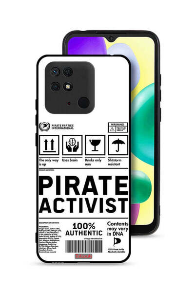 Tolwak غطاء حماية لهاتف شاومي ريدمي 10 سي - ملصق ناشط خاص