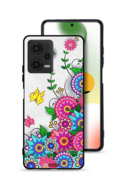 Tolwak غطاء حماية لهاتف شاومي بوكو X5 - زهور ماندالا