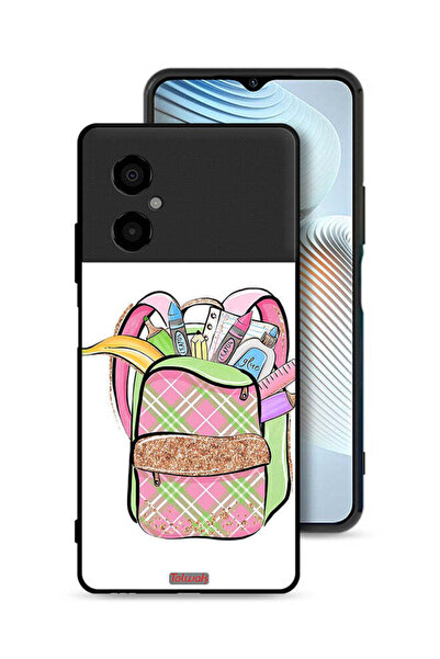 Tolwak Xiaomi Poco M4 5G Protective Case Cover Unicorn Girl Bag