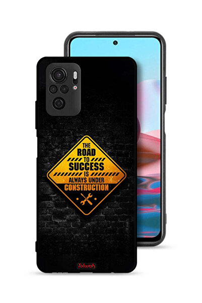 Tolwak جراب حماية لهاتف Xiaomi Poco M5s الطريق إلى النجاح دائمًا قيد الإنشاء