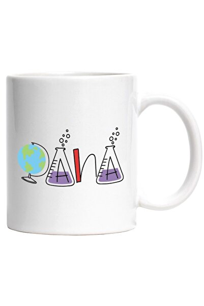 INOVATIX Cana alba personalizata, Numele Oana, Scoala, Chimie, Materii, Algeb...