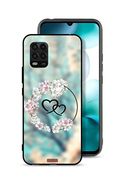 Tolwak غطاء حماية لهاتف شاومي مي 10 لايت 5G برسومات قلوب في خاتم