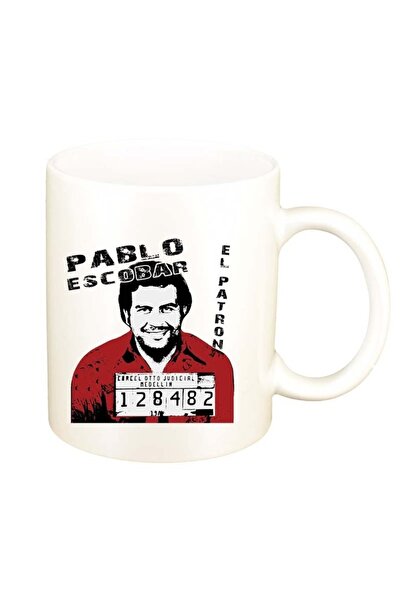 INOVATIX Cana Alba personalizată, Narcos - Pablo Escobar, D1344, INOVATIX®. 3...