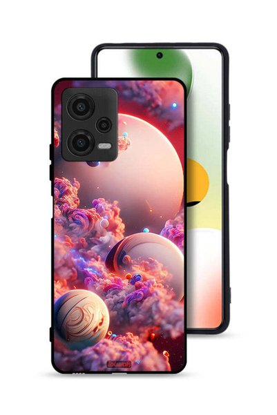 Tolwak غطاء حماية لهاتف Xiaomi Poco X5 - سحاب، فن تجريدي