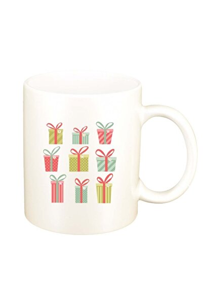 INOVATIX Cana alba personalizata, Craciun Fericit / Merry Christmas, D1546, I...