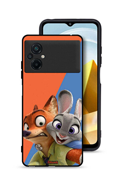 Tolwak Xiaomi Poco M5 4G Protective Case Cover Best Friends