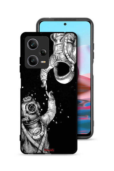 Tolwak غطاء حماية لهاتف شاومي ريدمي نوت 12 برو - رواد فضاء