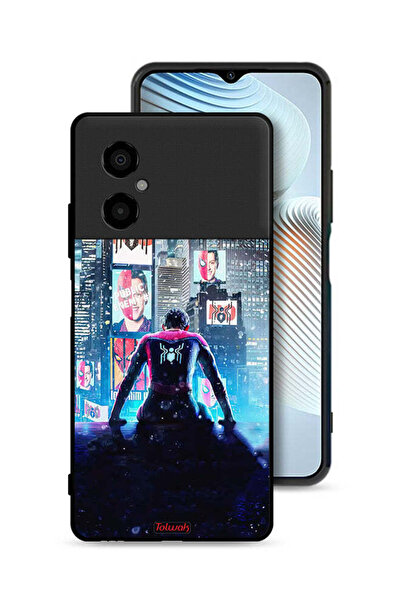 Tolwak غطاء حماية لهاتف شاومي بوكو M4 5G سبايدر مان