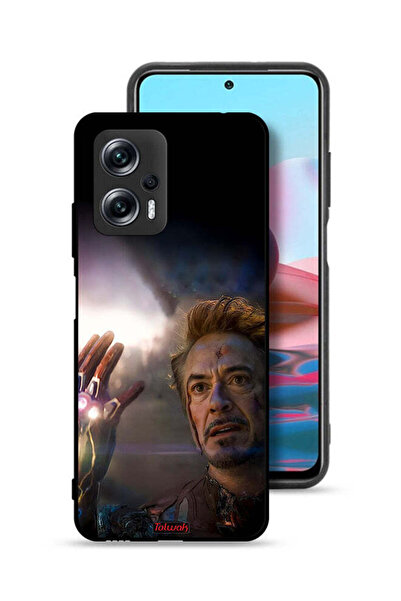 Tolwak غطاء حماية لهاتف شاومي ريدمي نوت 11T برو 5G أنا الرجل الحديدي