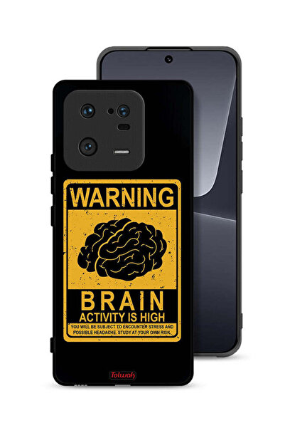 Tolwak جراب حماية Xiaomi 13 Pro تحذير من نشاط الدماغ المرتفع