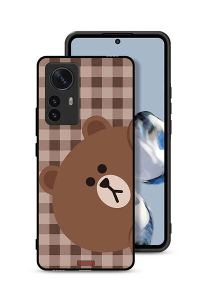 Tolwak غطاء حماية على شكل دب تيدي لهاتف شاومي 12