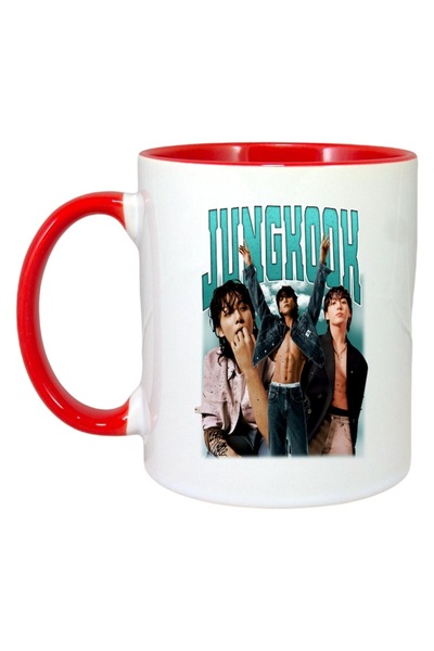 INOVATIX Cana Alba Personalizata, Formatia/trupa Jungkook, Maner Si Interior ...