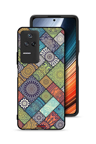 Tolwak غطاء حماية لهاتف Xiaomi Poco F4 بنمط ماندالا