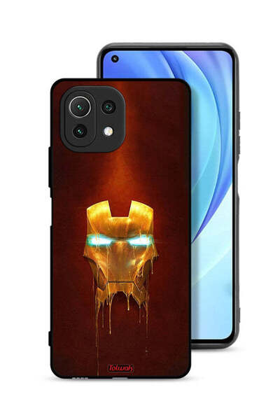 Tolwak غطاء حماية لهاتف شاومي مي 11 لايت بطبعة الرجل الحديدي مارفل كوميكس