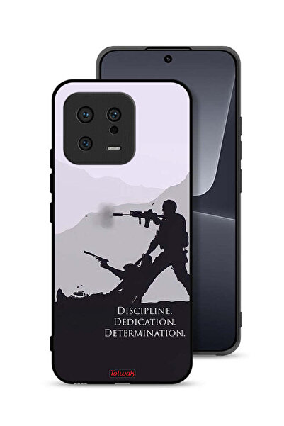 Tolwak Xiaomi 13 Protective Case Cover Discipline Dedication Determination