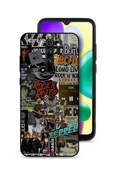 Tolwak غطاء حماية شاومي ريدمي نوت 8 برو، تحيا موسيقى الروك أند رول