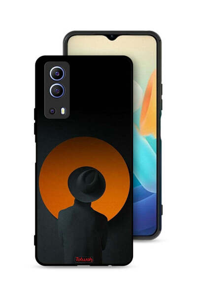Tolwak Vivo Y72 5G Protective Case Cover Hat Boy Art