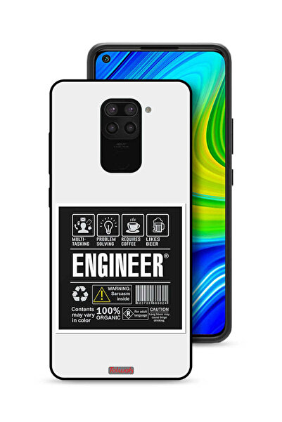 Tolwak غطاء حماية لهاتف شاومي ريدمي نوت 9 - ملصق مهندس