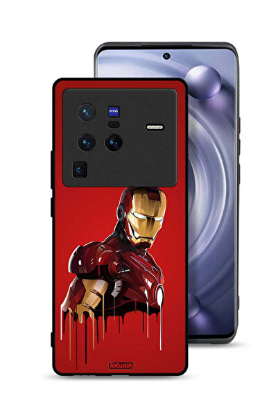 Tolwak غطاء حماية Vivo X80 Pro برسومات الرجل الحديدي