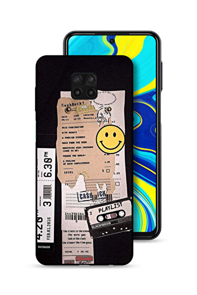 Tolwak غطاء حماية لجهاز شاومي ريدمي نوت 9 برو مع ملصق قائمة تشغيل