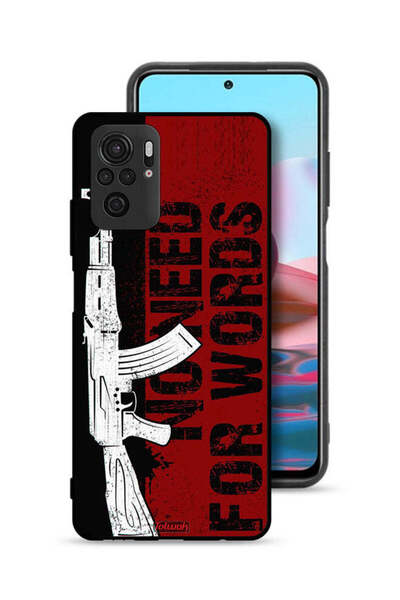 Tolwak Xiaomi Redmi Note 10 4G Protective Case Cover No Need For Words