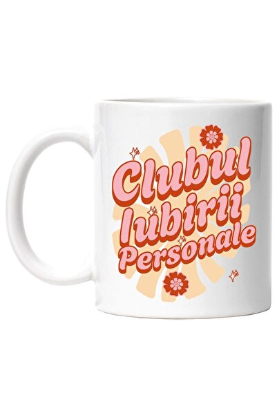 INOVATIX Cana alba personalizata, Clubul Iubirii Personale self love aprecier...