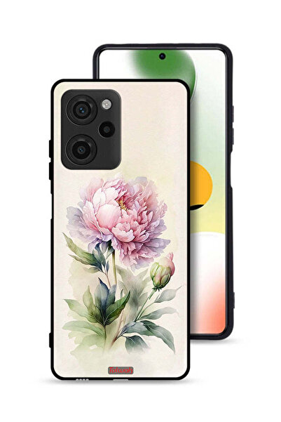 Tolwak غطاء حماية لهاتف شاومي بوكو X5 برو - رسمة وردية مائية