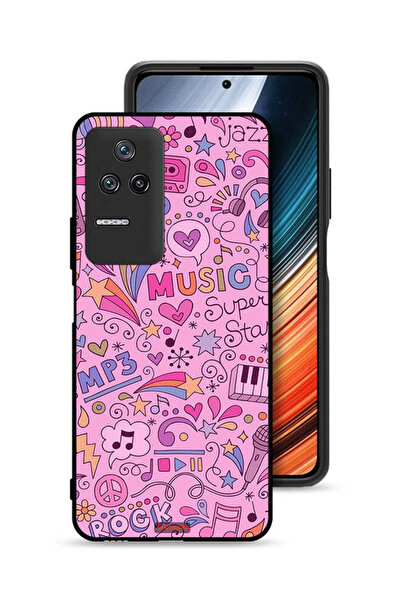 Tolwak غطاء حماية لهاتف Xiaomi Redmi K50 - علامات موسيقية