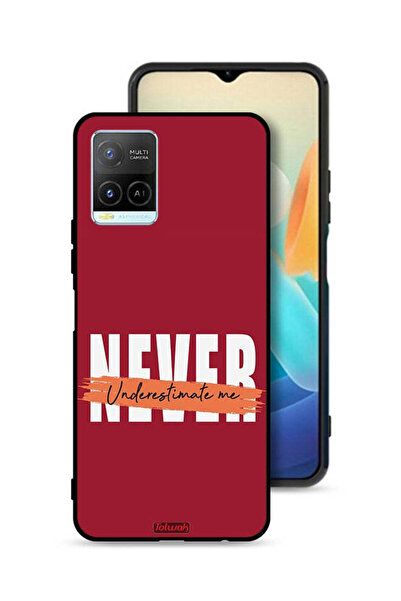 Tolwak Vivo Y33s 4G Protective Case Cover Never Underestimate Me