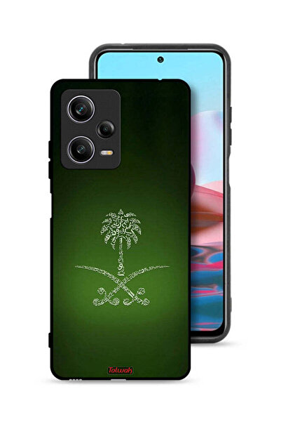 Tolwak غطاء حماية لهاتف شاومي ريدمي نوت 12 برو بعلامة المملكة العربية السعودي...