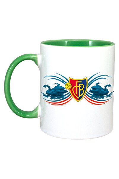 INOVATIX Cana Alba Personalizata, Fc Basel Elvetia, Maner Si Interior Verde, ...