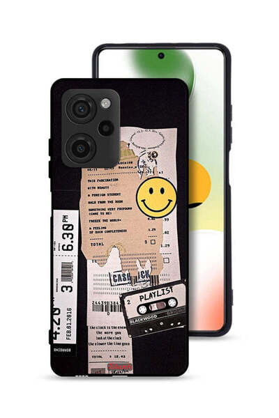 Tolwak غطاء حماية لهاتف Xiaomi Poco X5 Pro مع ملصق قائمة تشغيل