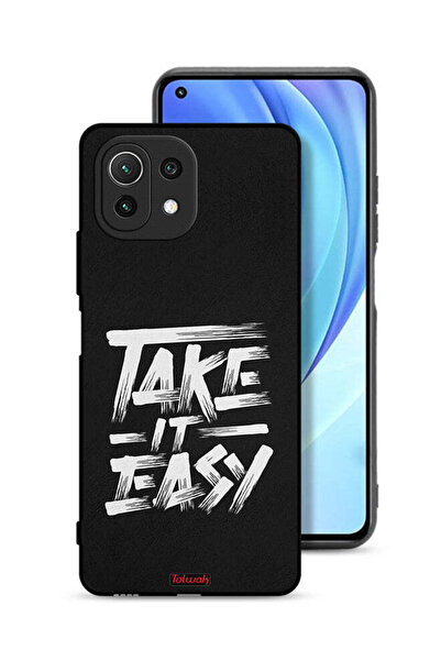 Tolwak غطاء حماية لهاتف Xiaomi Mi 11 Lite - Take It Easy
